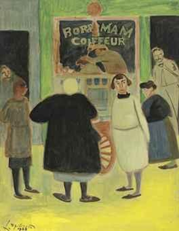 Borremam coiffeur by Léon Spilliaert