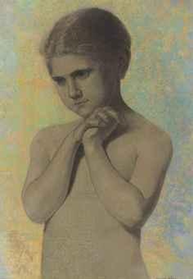 Fillette nue by Odilon Redon