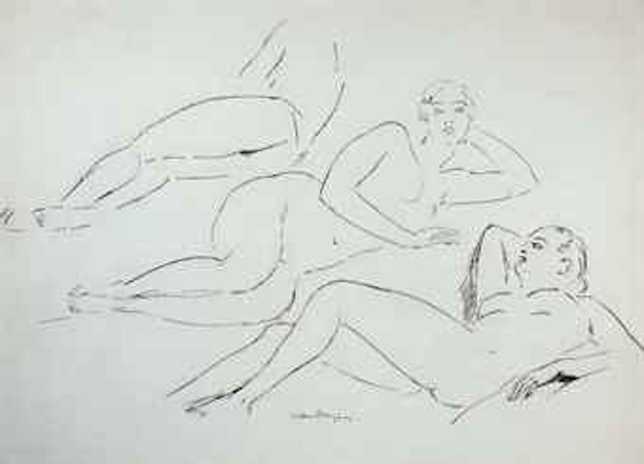 Trois nus allongés by Kees van Dongen
