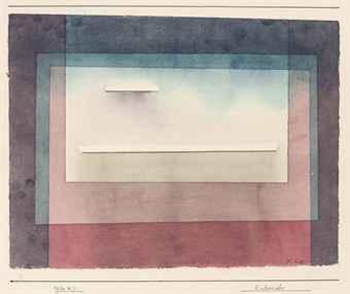 Ruhendes by Paul Klee