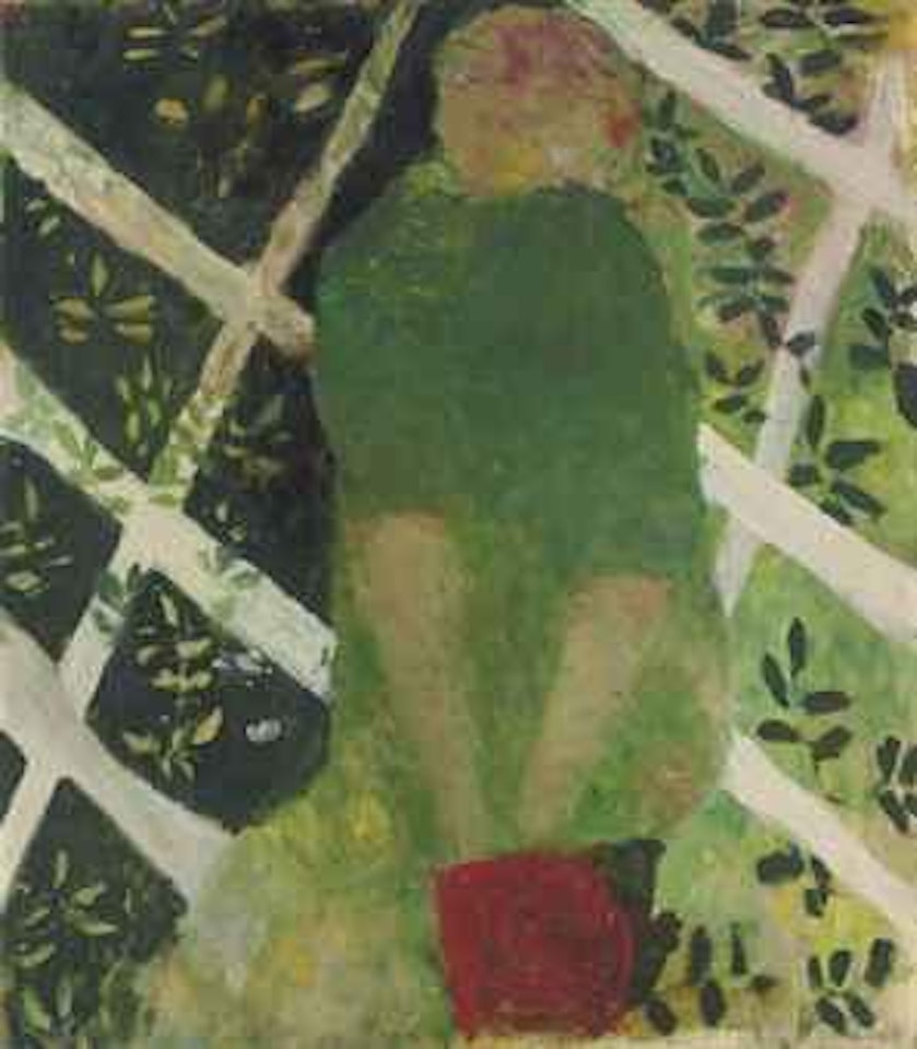 White Trellis by Mary Newcomb