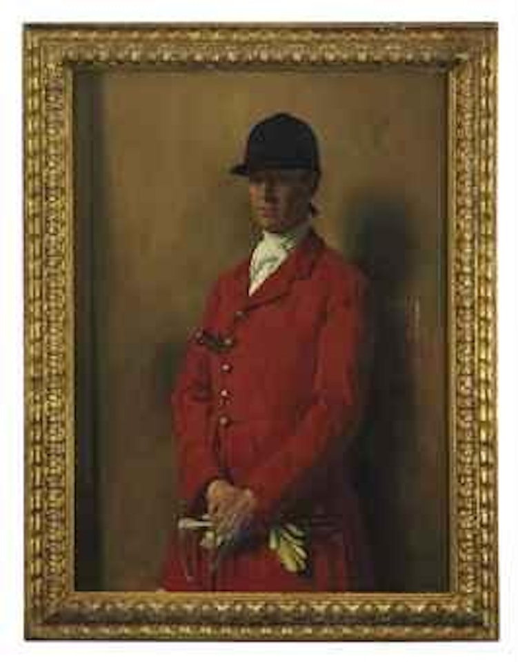 Portrait of Captain Marshall Roberts, Master of the South Notts Foxhounds by William Orpen