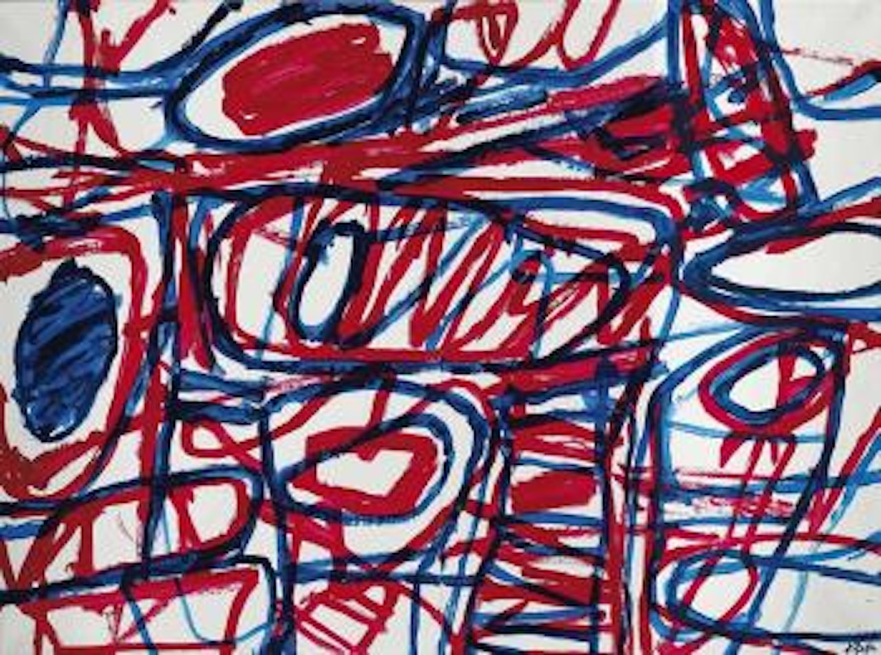 Mire G 202 (Boléro) by Jean Dubuffet
