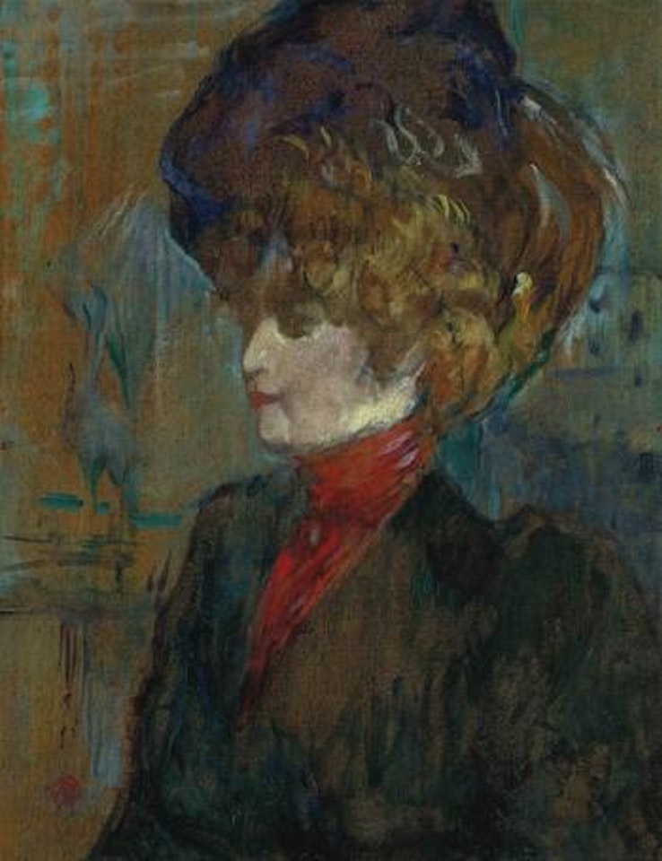 Tête de lady anglaise by Henri de Toulouse-Lautrec