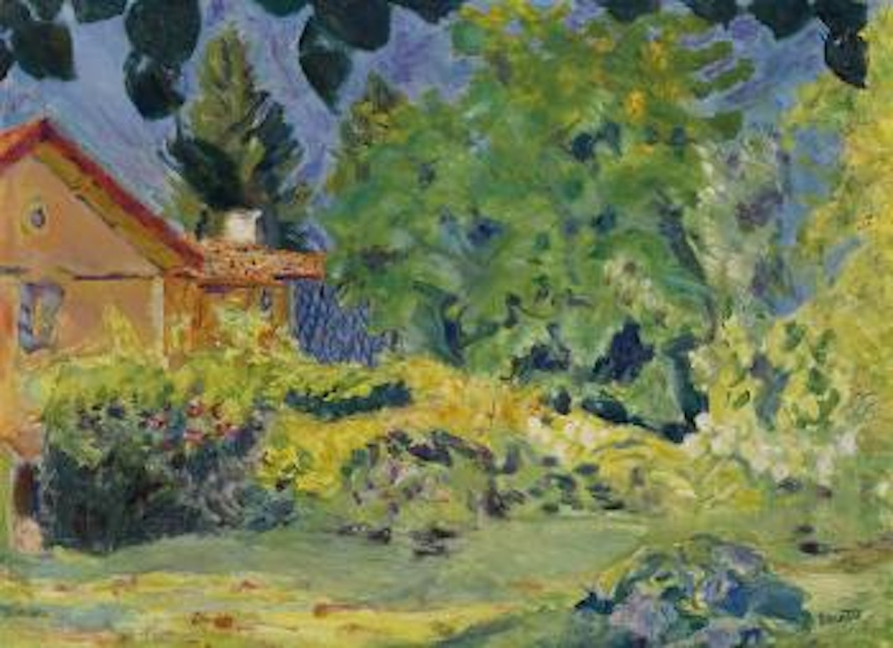 Maison rose au treillage, Le Grande-Lemps by Pierre Bonnard