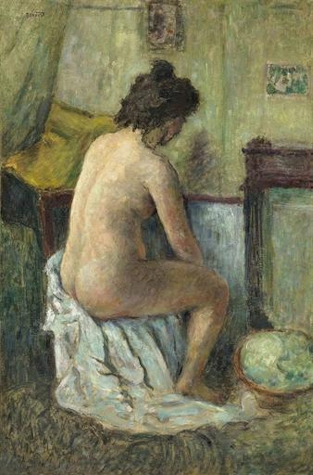 Femme nue assise by Pierre Bonnard