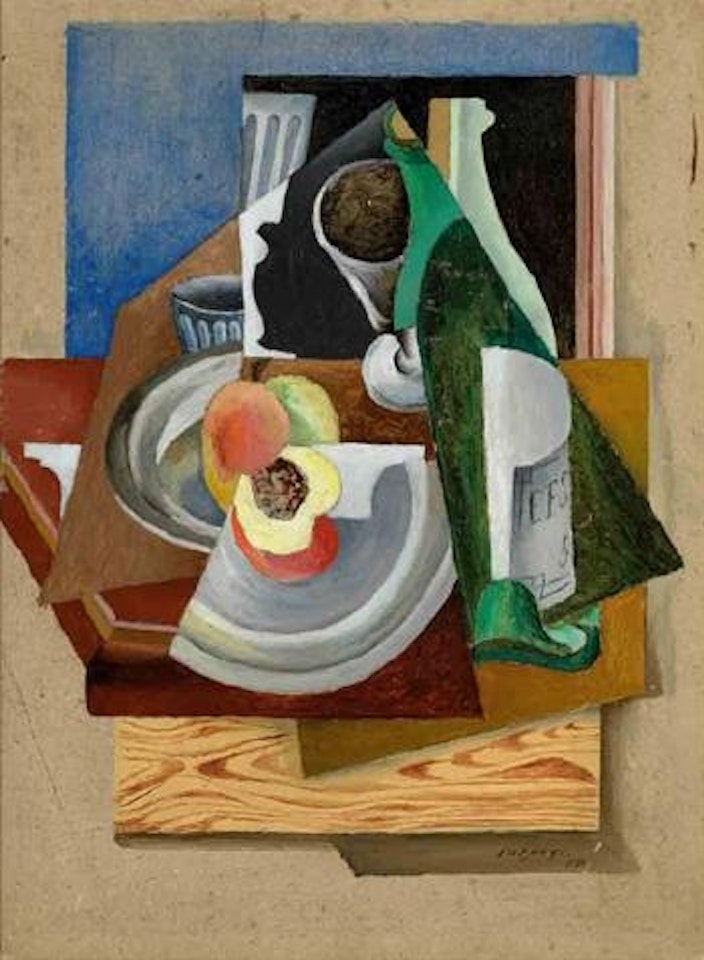 Nature morte aux pêches by Leopold Survage