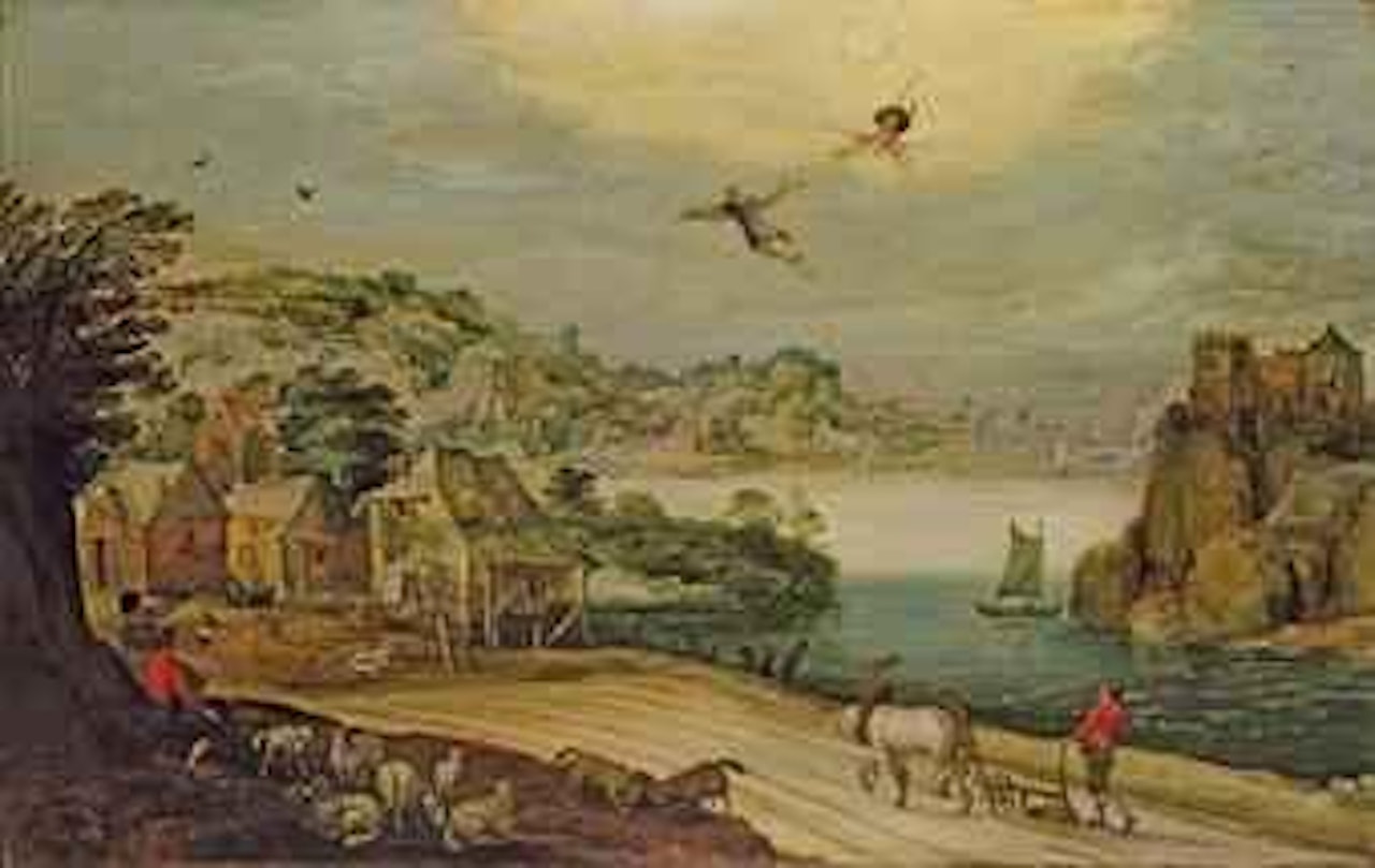 La Chute d'Icare by Joos de Momper the Younger