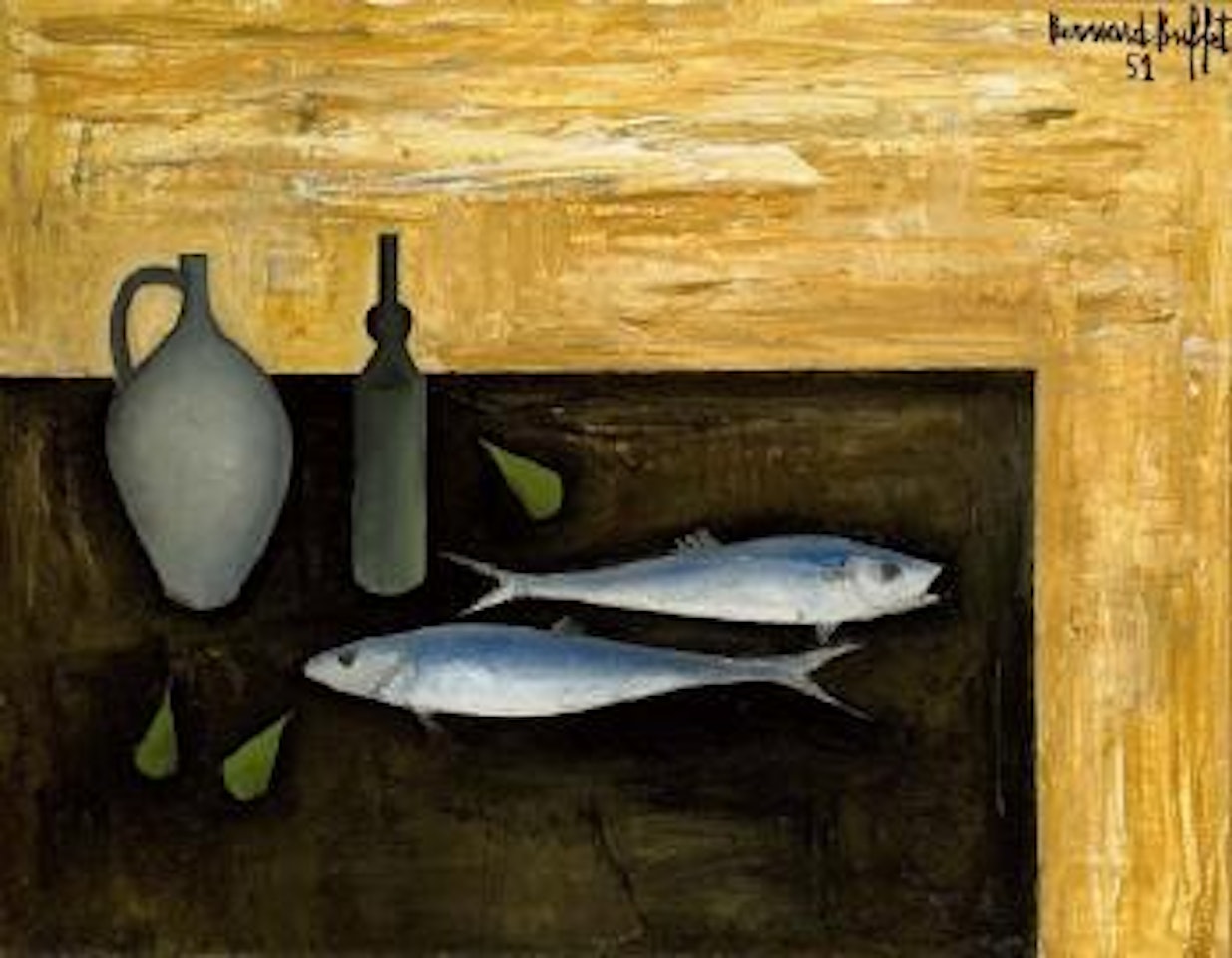 Nature morte aux poissons by Bernard Buffet