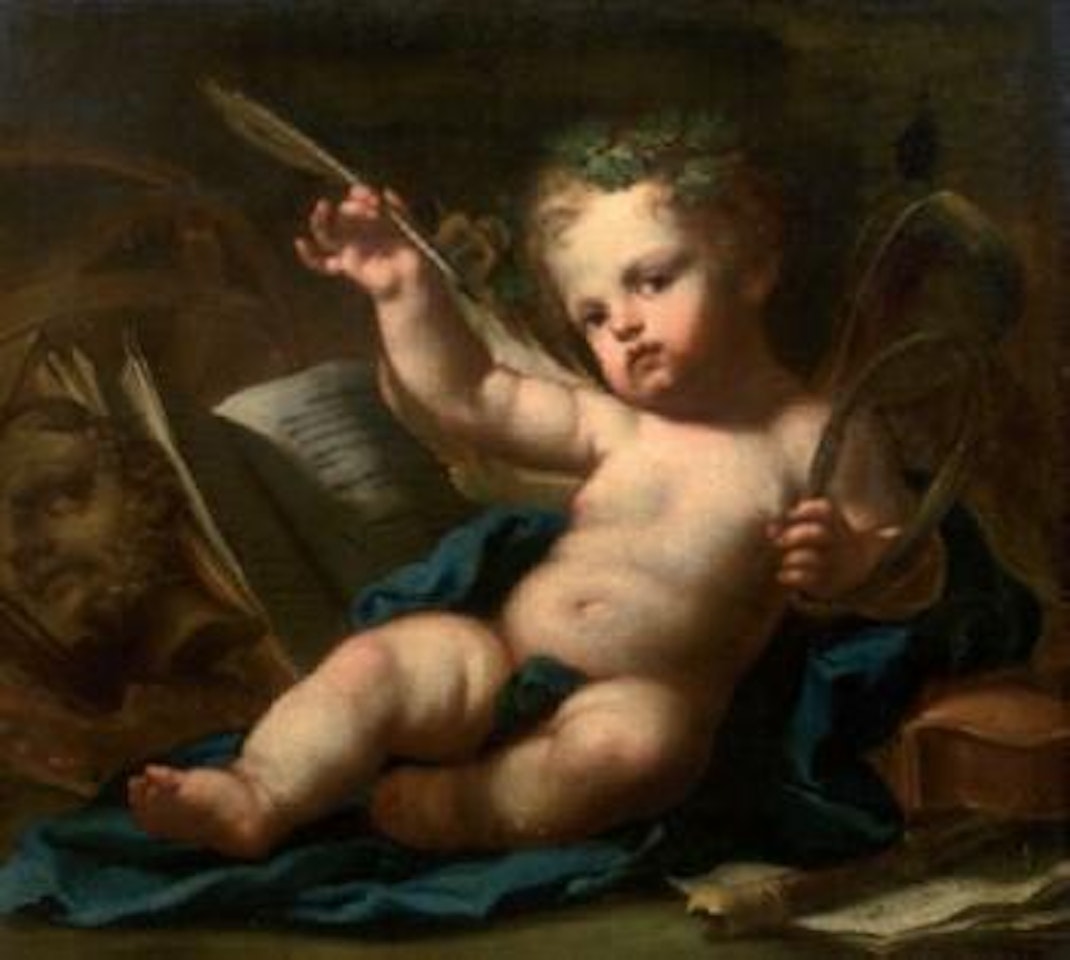 Putto (allegoria delle arti) by BOLOGNESE SCHOOL