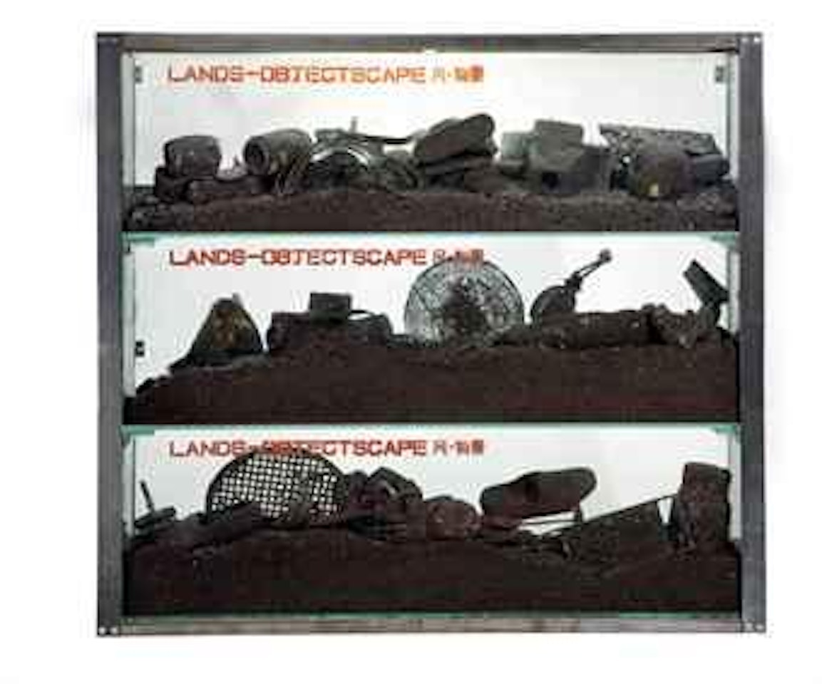 Lands-objects-cape by Chen Zhen
