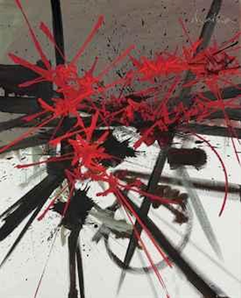 L'aube enfouie by Georges Mathieu