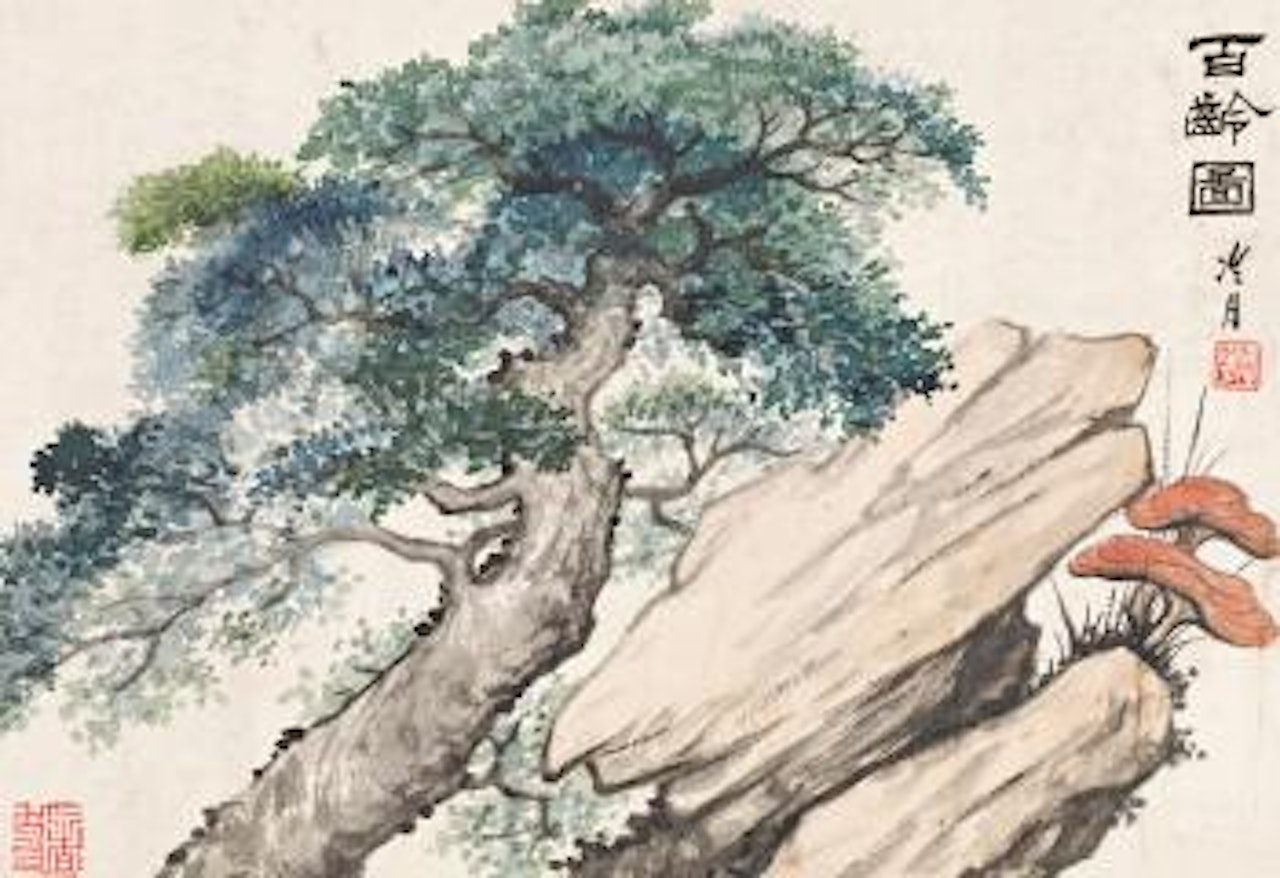Bless longevity by Lengyue Tao