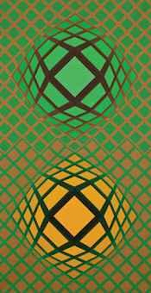 Tewe-ket by Victor Vasarely