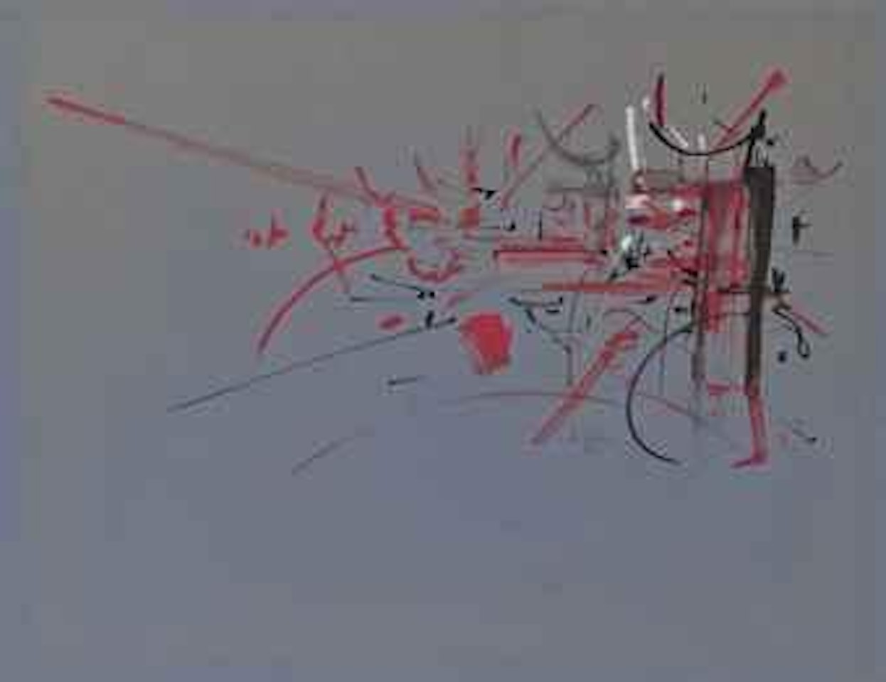 Sans titre by Georges Mathieu