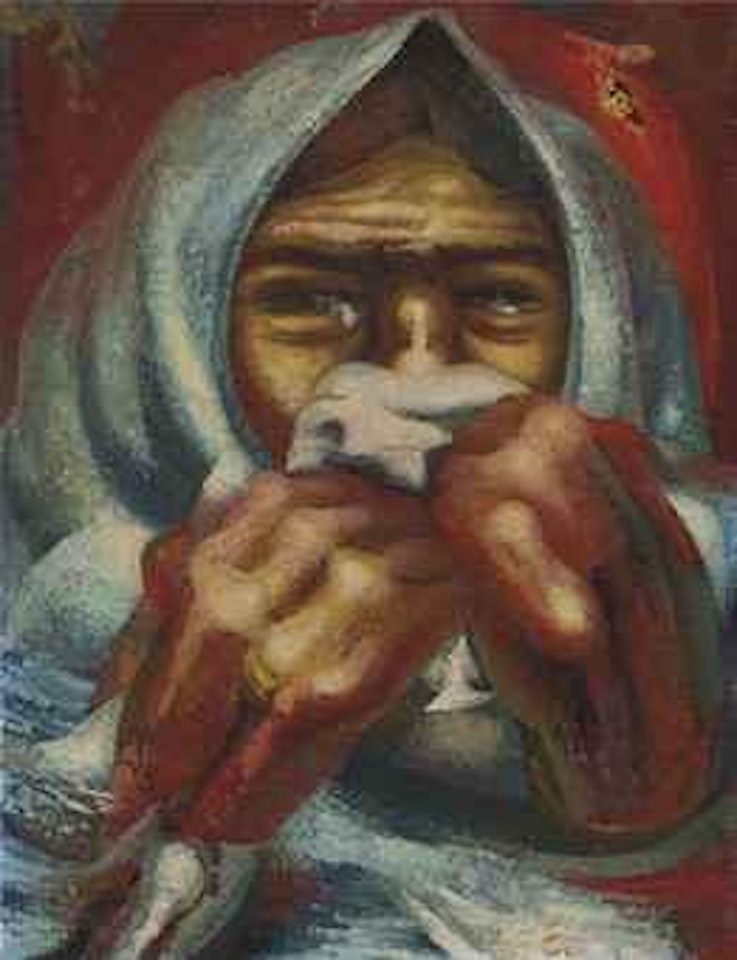 Mujer llorando by David Alfaro Siqueiros