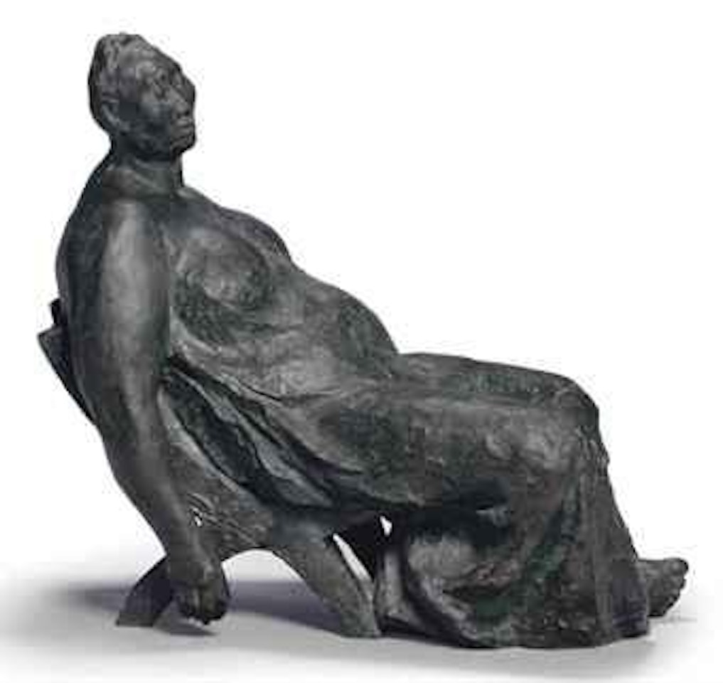 Evelia En Un Butaque by Francisco Zuñiga