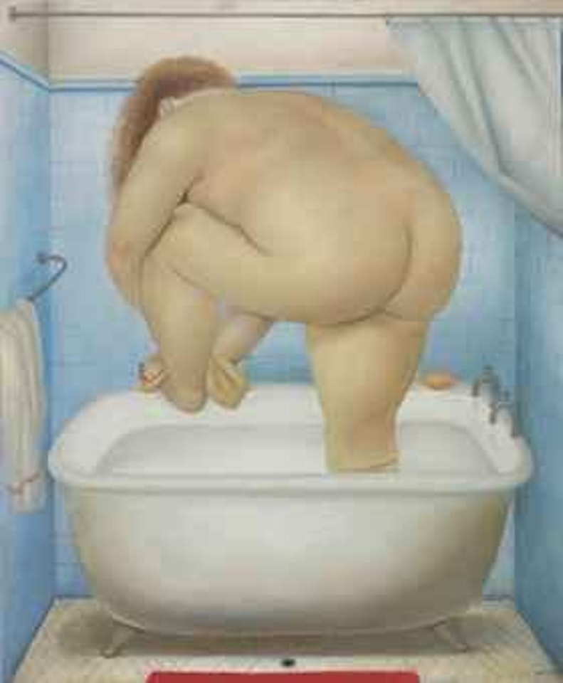 Homage to Bonnard by Fernando Botero