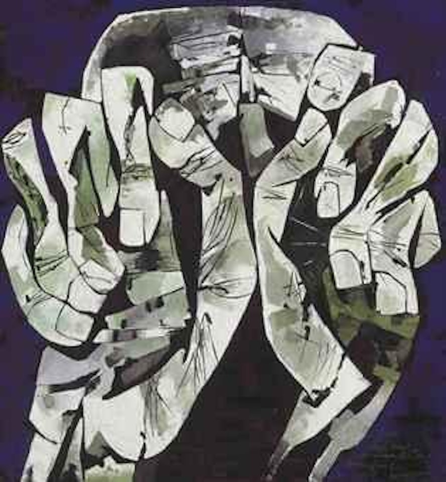 Manos de lágrimas by Oswaldo Guayasamin