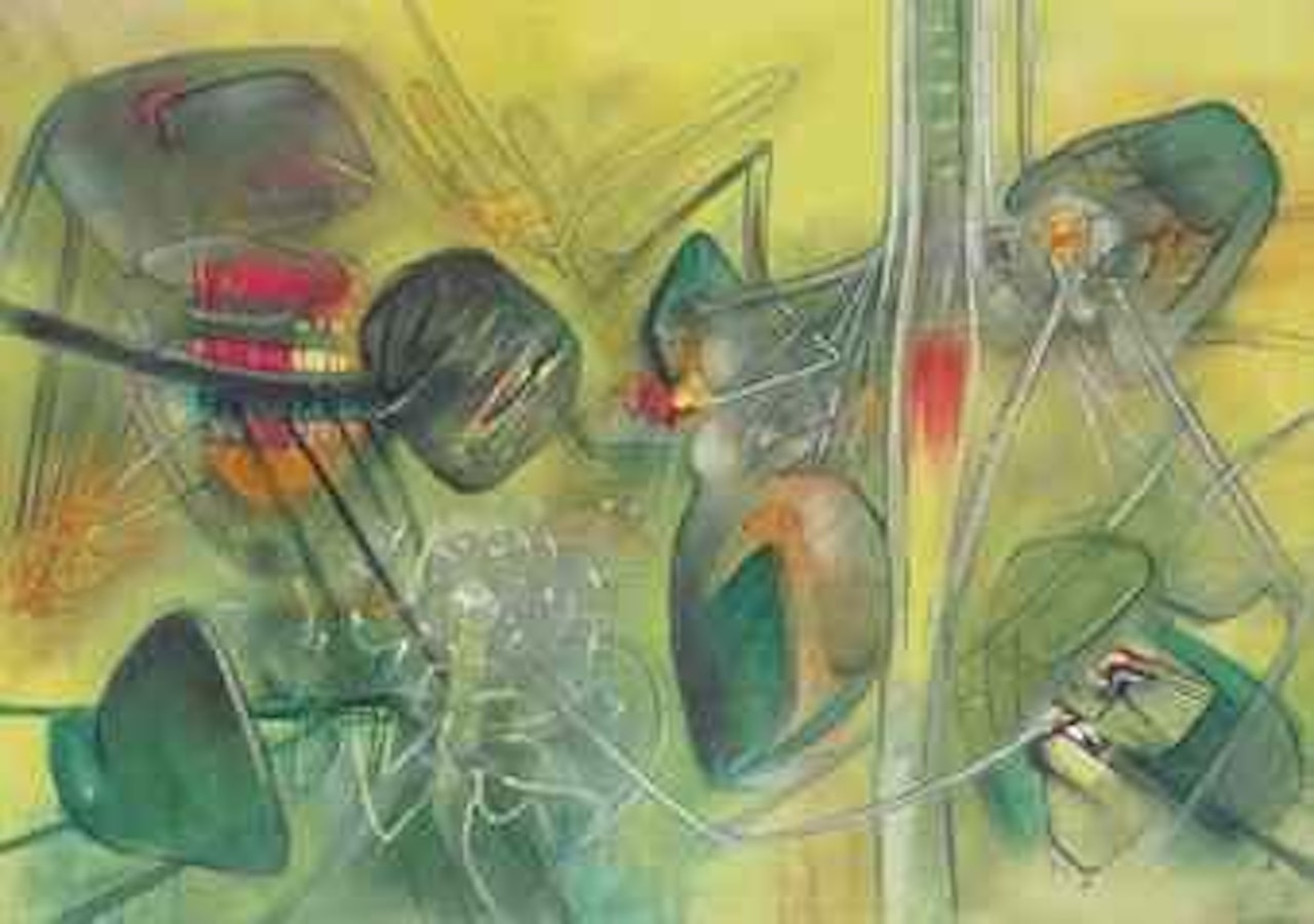 Regard du germe by Roberto Matta