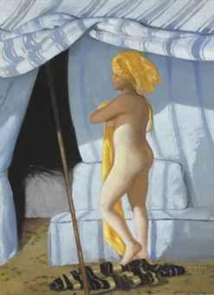 Delacroix's Room by Julio Larraz