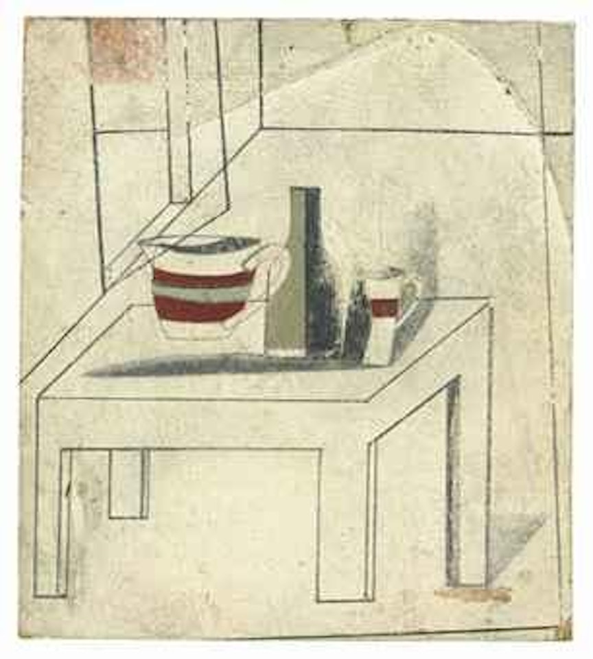 Nov 41 (table still life) by Ben Nicholson, O.M.