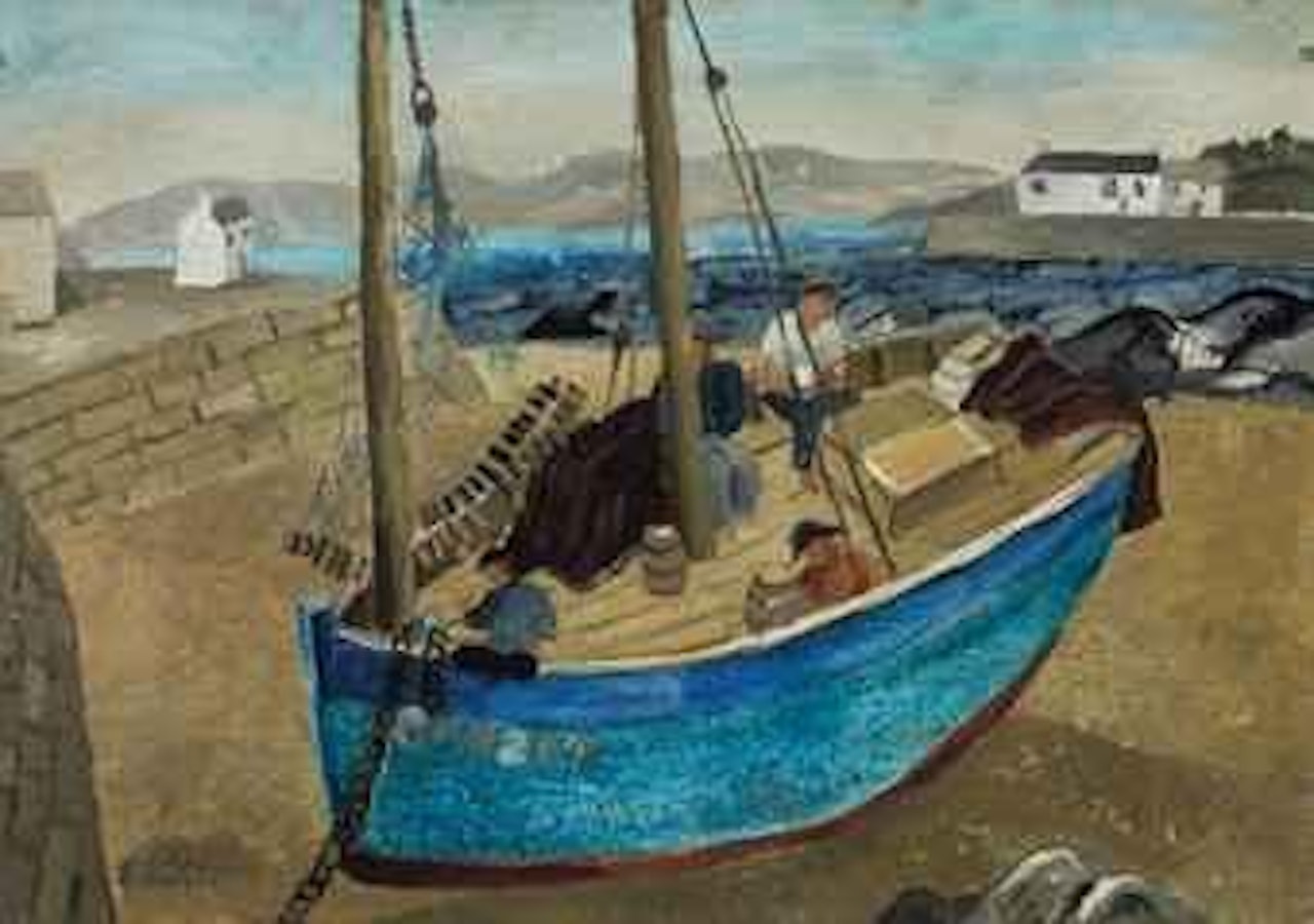 The Blue Boat by Christopher Wood