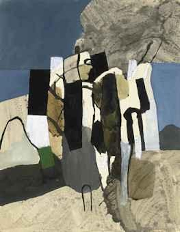 Landscape with Standing Forms by Keith Vaughan