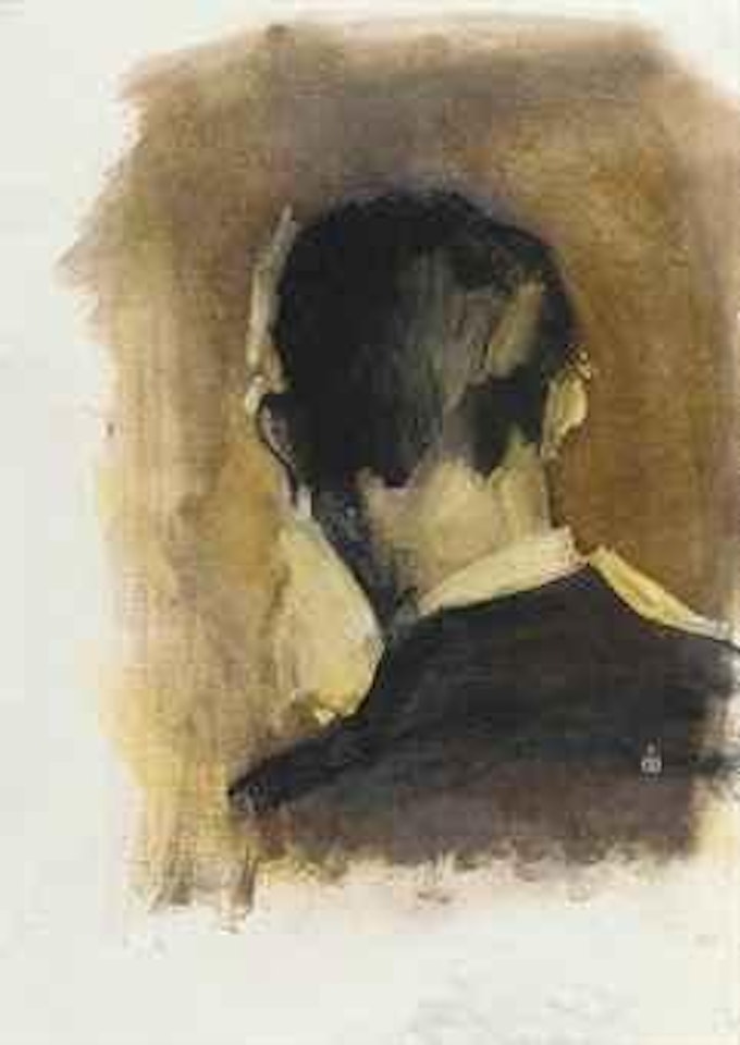 Back of head, study: 3 Bob a week by Stephen Conroy