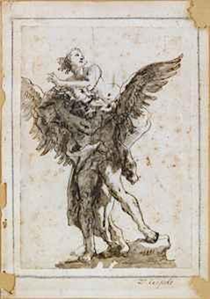 Borea rapisce Orizia by Giovanni Domenico Tiepolo