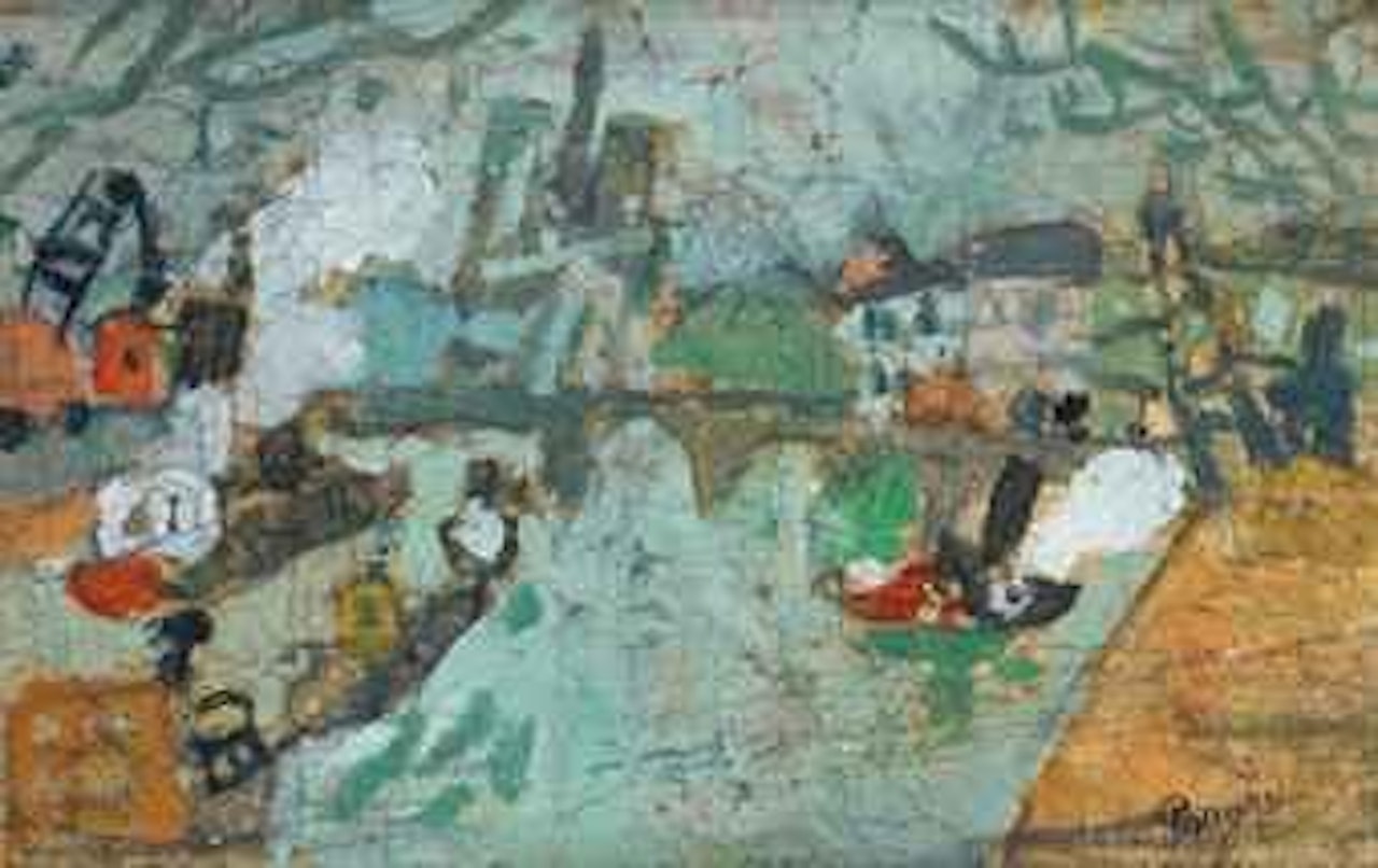 Bord de Seine by Jean Pougny