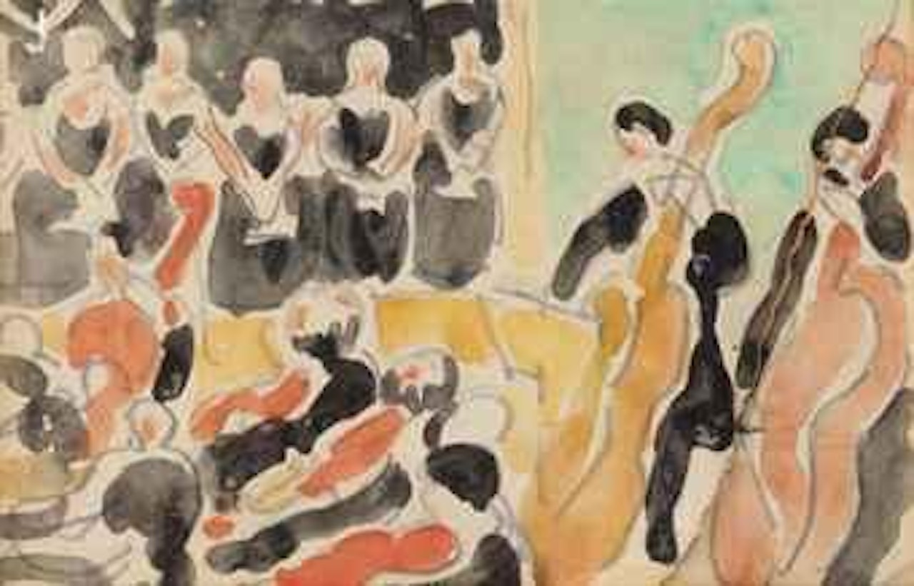 l'Orchestre by Louis Valtat