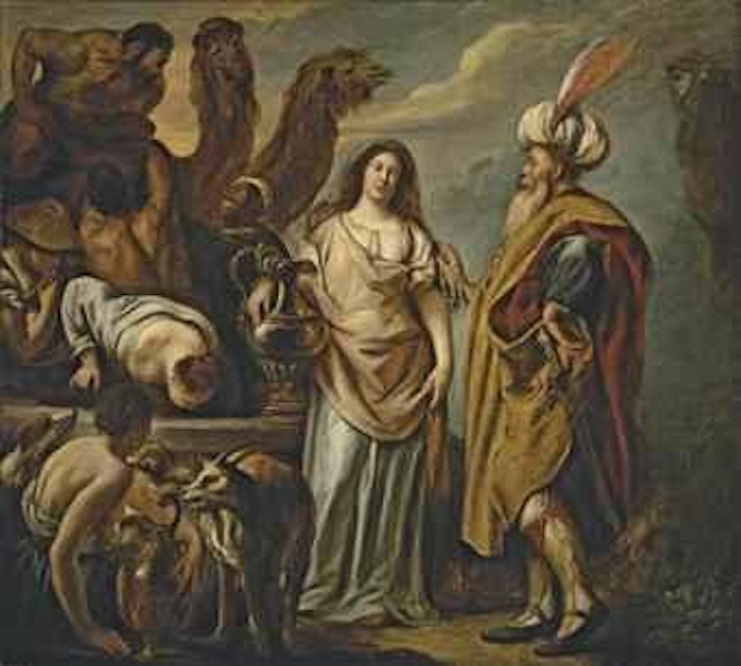 Rebecca at the Well by Jacob Jordaens