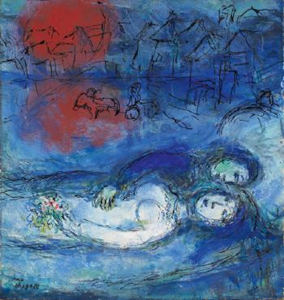 Le Repos by Marc Chagall