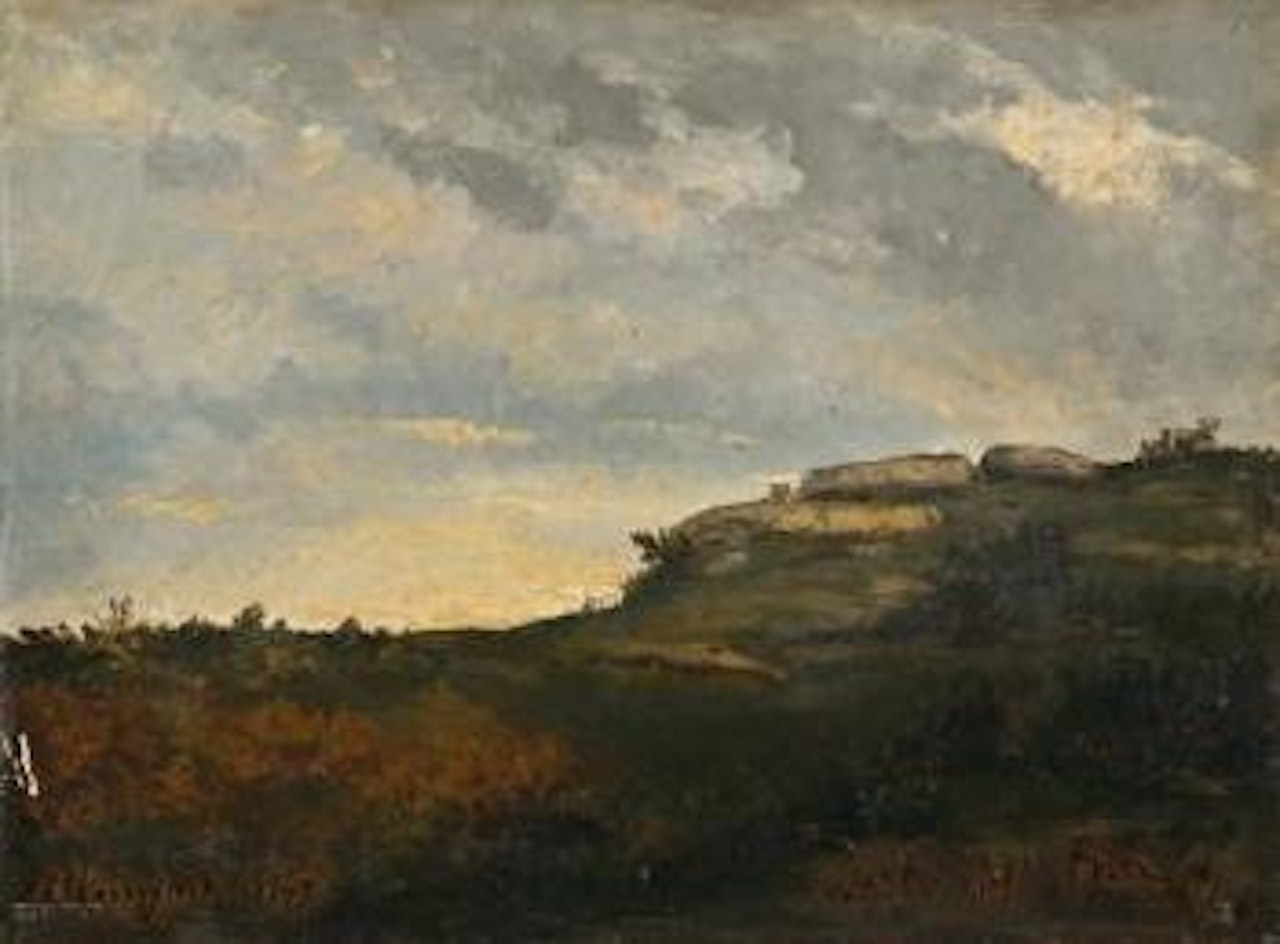 Paysage, soleil levant by Henri Harpignies