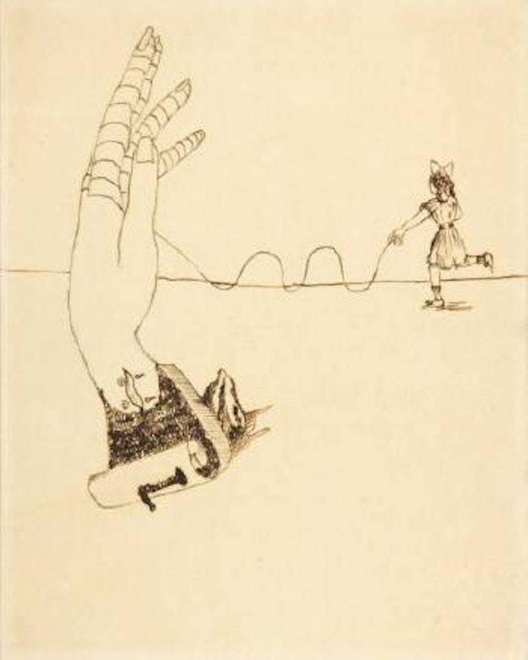 Composition surrealiste by Oscar Dominguez