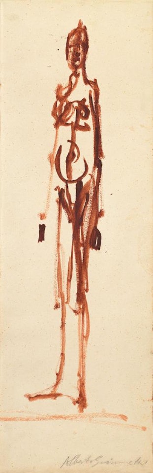 Homme debout by Alberto Giacometti