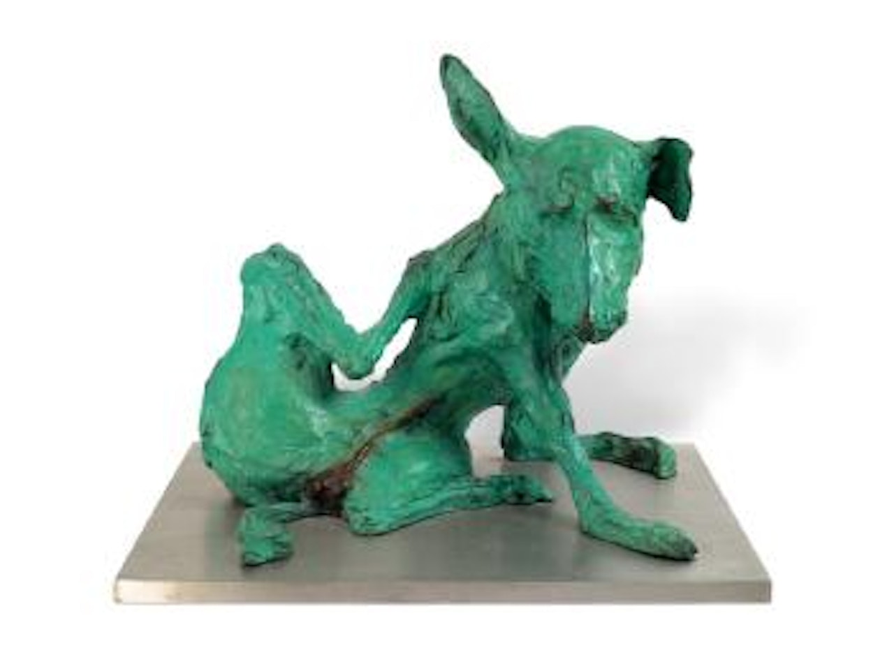 Self-scratching Heigen by Zhou Chunya