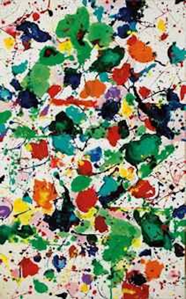 Untitled by Sam Francis