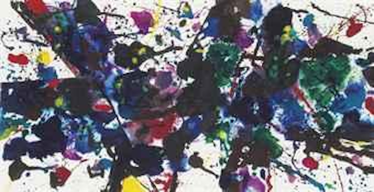 Untitled by Sam Francis
