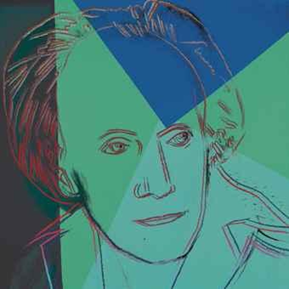 Paul Delvaux by Andy Warhol