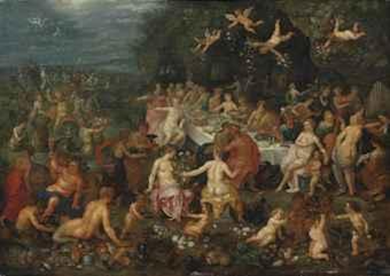 The Feast of the Gods by Hendrik van Balen by Jan Brueghel the Younger