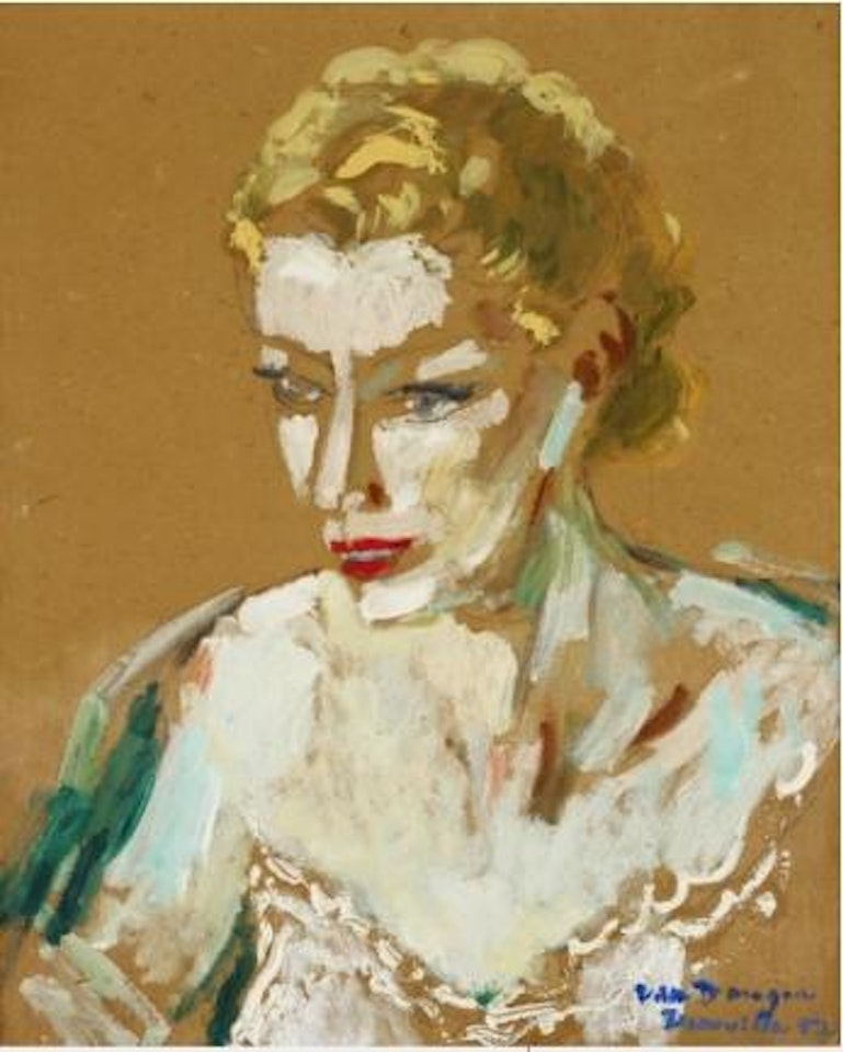 Portrait of Marina Salz by Kees van Dongen