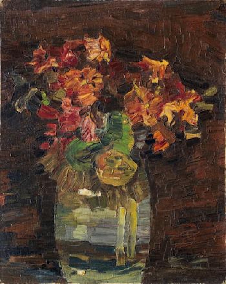 Nelken in Vase by Paul Klee