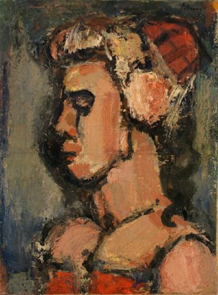 Tête de Ginette by Georges Rouault