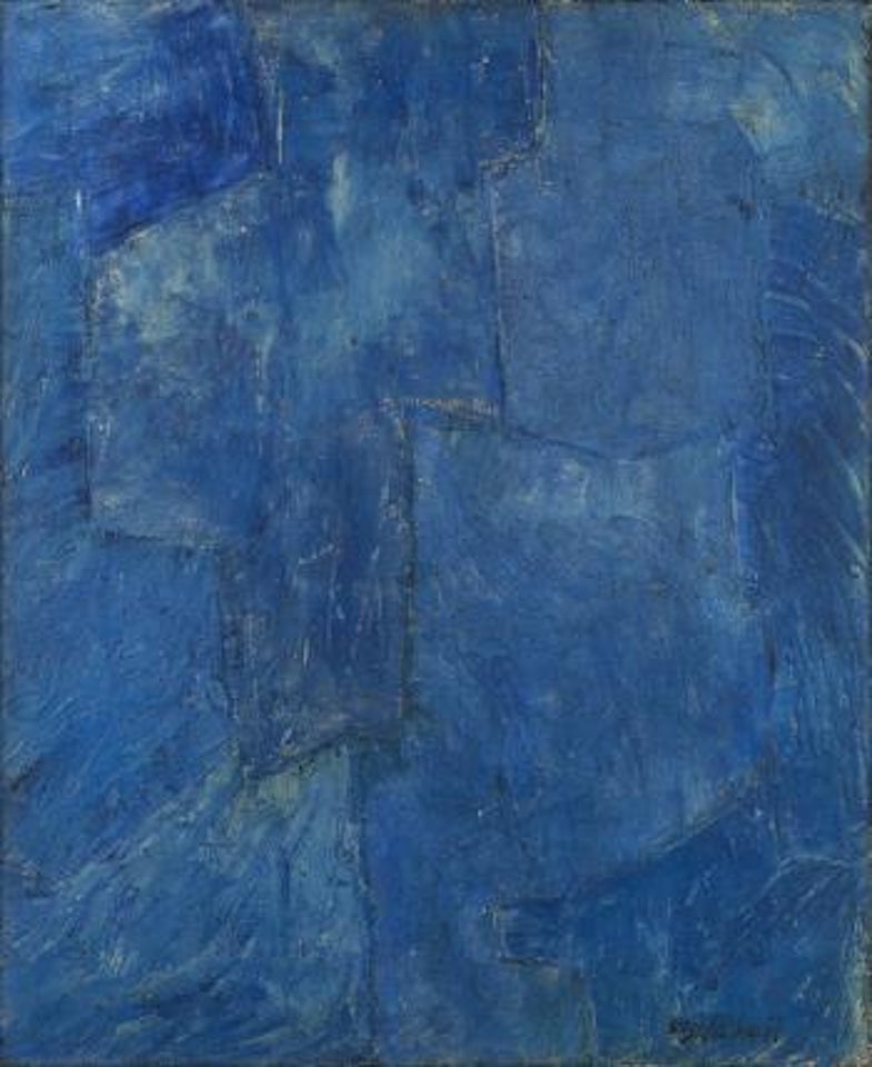 Composition bleue by Serge Poliakoff