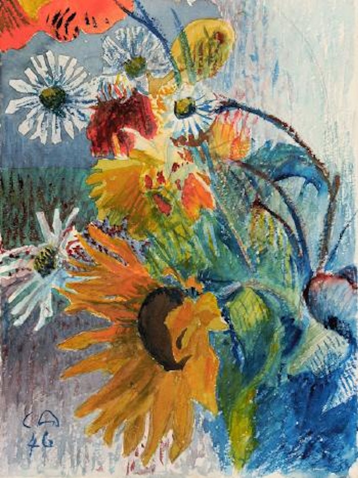 Herbstblumen by Cuno Amiet
