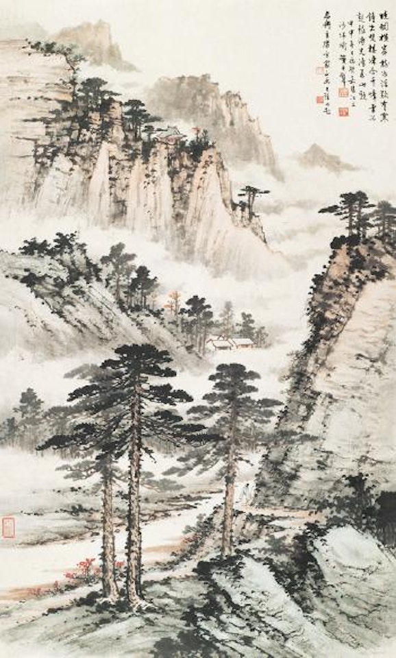 Landscape by Huang Junbi