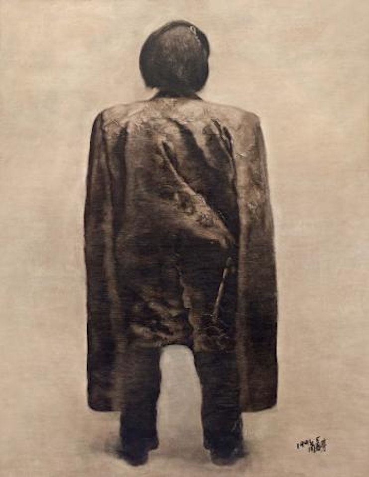 Backview man by Zhou Chunya