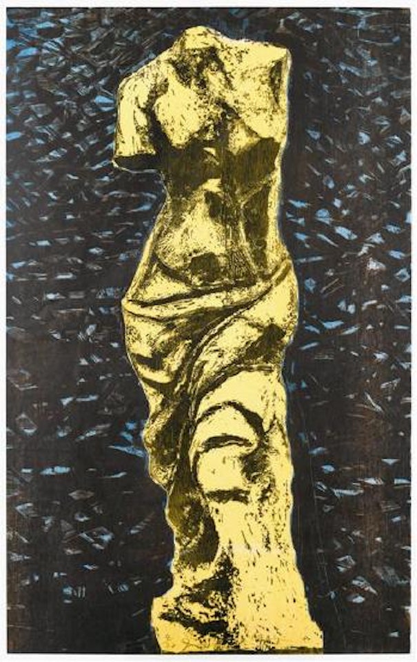 The yellow Venus by Jim Dine